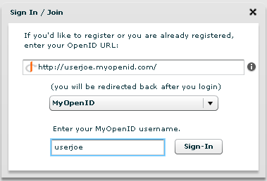 Flex OpenID Login Component